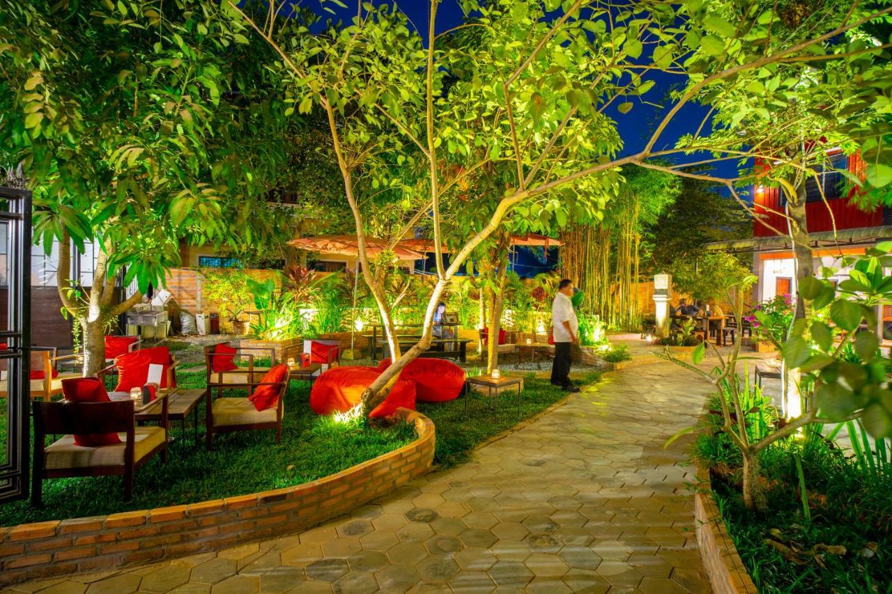 Auberge de jeunesse Pomme à Siem Reap Extérieur photo